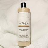 16oz bottle of Vanilla Oak body wash by Renascential