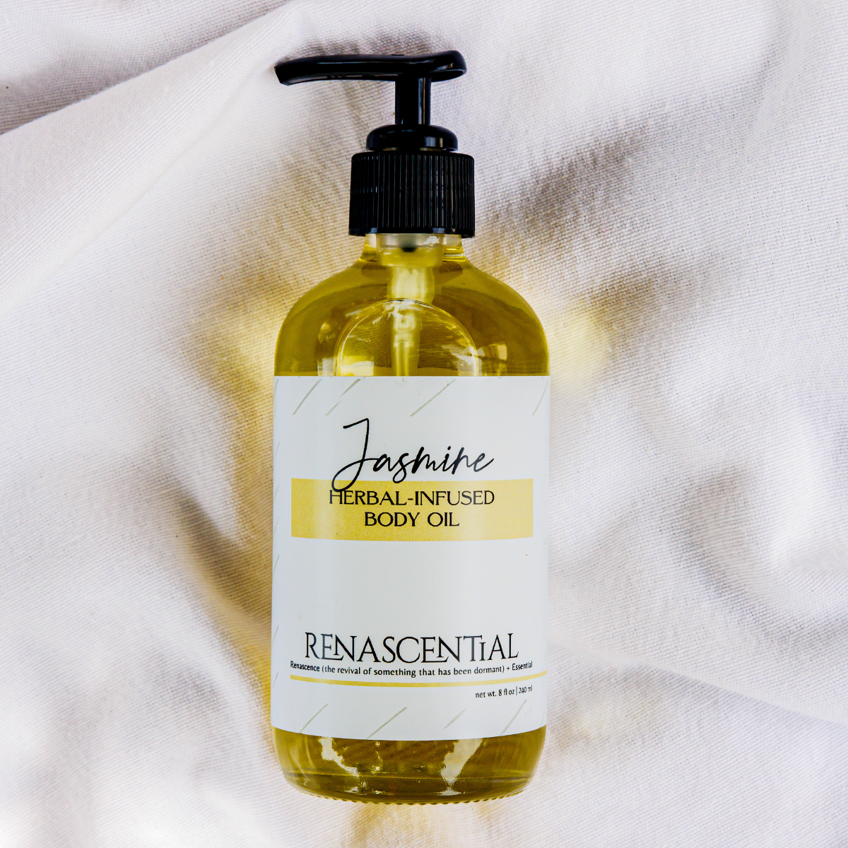 Jasmine Herbal-Infused Body Oil