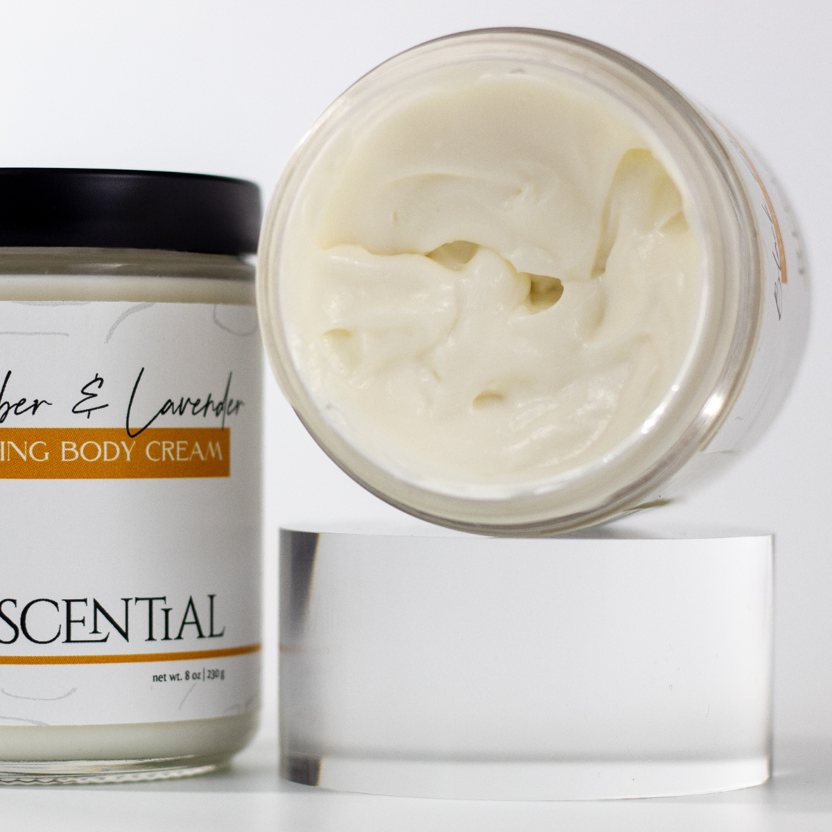 Black Amber & Lavender Body Cream