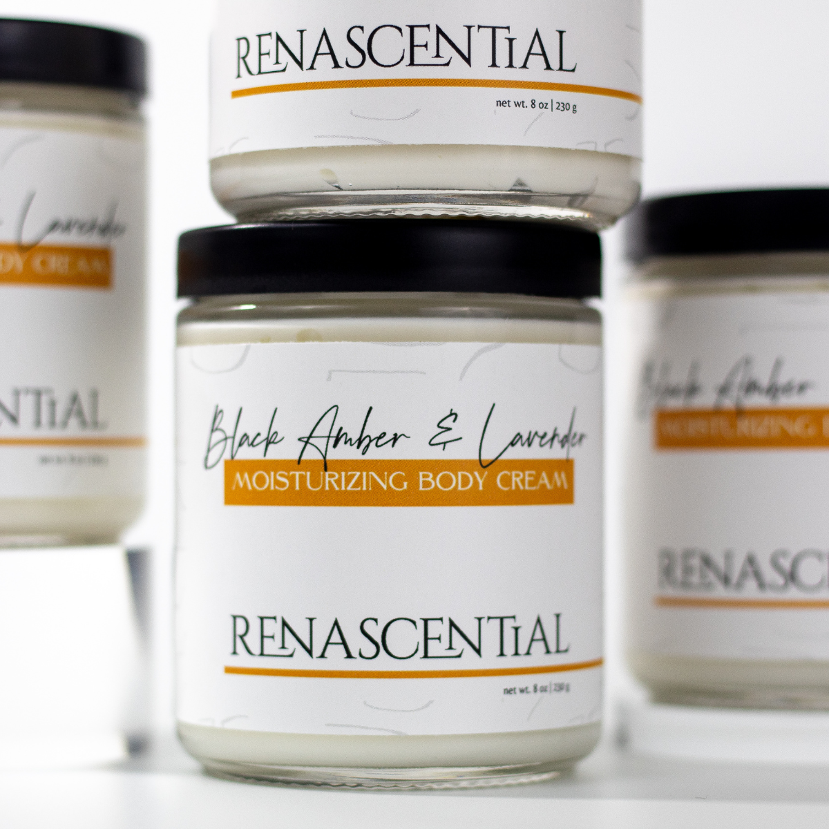 Black Amber & Lavender Body Cream