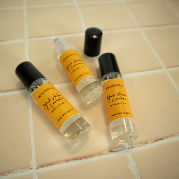 Black Amber & Lavender Perfume Oil