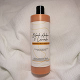 16oz bottle of Black Amber & Lavender body wash by Renascential