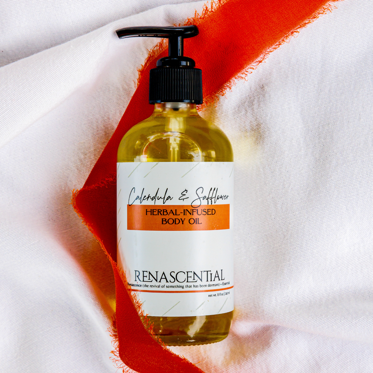 Calendula & Safflower Herbal-Infused Body Oil