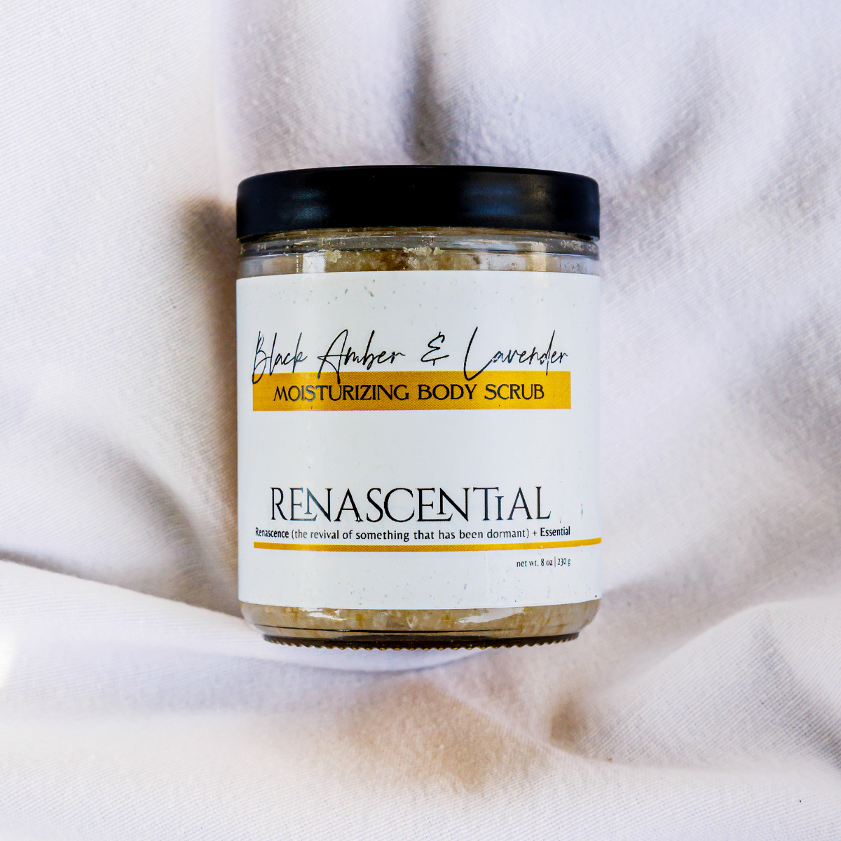 Black Amber & Lavender Body Scrub