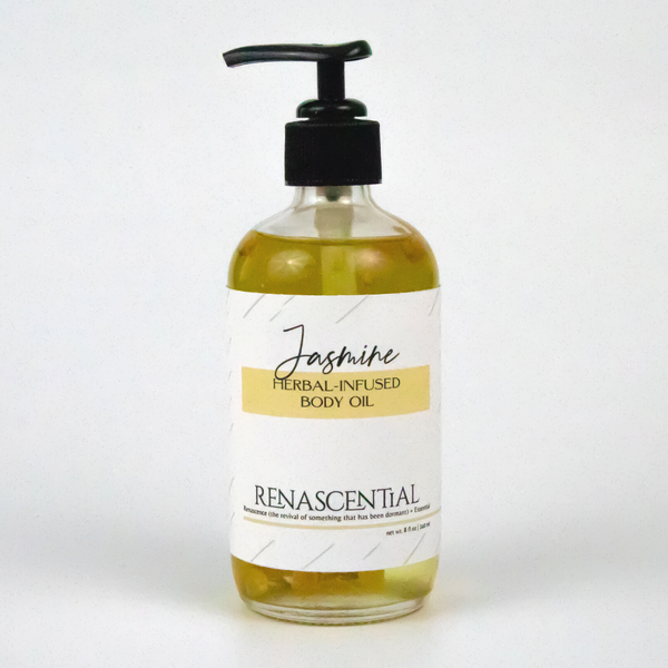 Jasmine Herbal-Infused Body Oil